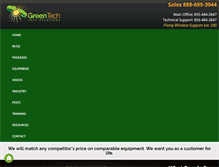 Tablet Screenshot of greentechheat.com